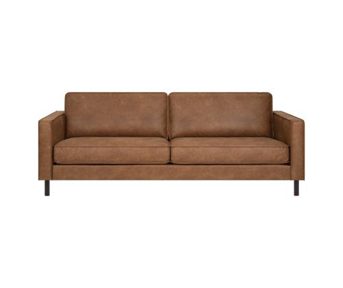 Diivan LUCAS 3-kohaline, pruun, 219x90xH79cm