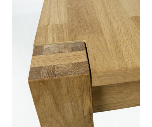 Söögilaud CHICAGO NEW 90x90xH76cm, MDF tammespooniga