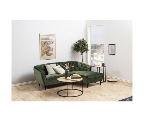 Diivanilaud SEAFORD D80xH45cm, tamm, MDF, metall