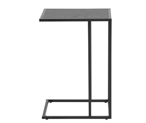 Abilaud sülearvutile SEAFORD, 43x35xH63 cm, must saare melamiin, raam: must metall