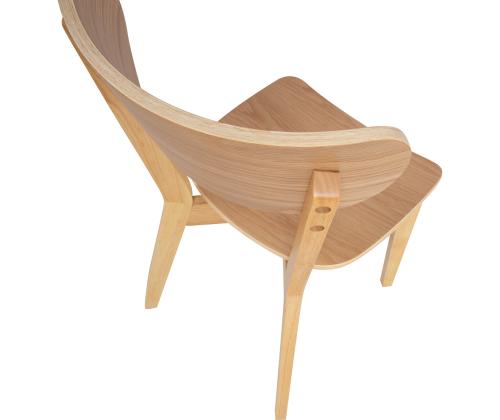 Tool ROXBY tamm, 45x55xH79,5cm