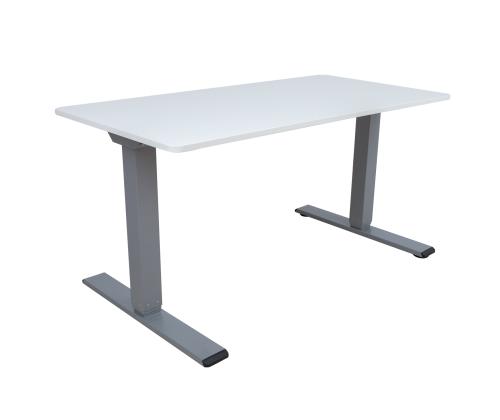 Töölaud ERGO OPTIMAL 2-mootoriga 160x80cm, hallikasvalge