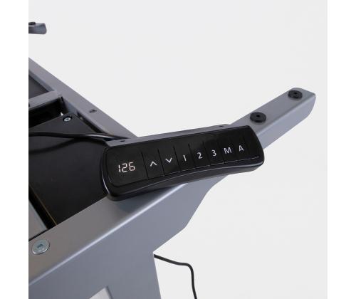 Töölaud ERGO OPTIMAL 2-mootoriga 140x70cm, hikkoripuu