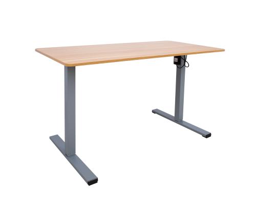 Töölaud ERGO OPTIMAL 1-mootoriga 120x60cm, tamm