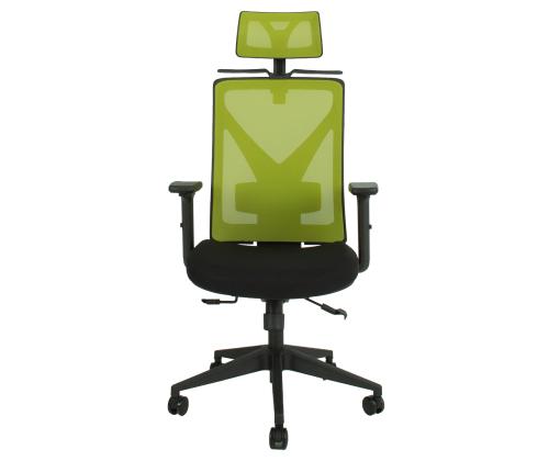 Töötool MIKE 64x65xH110-120cm, must/roheline