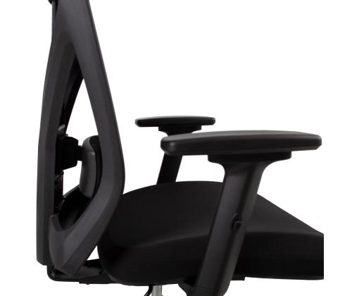 Töötool MIKE 64x65xH110-120cm, must