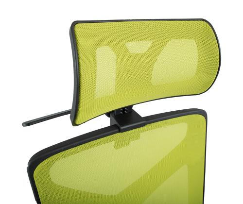 Töötool MIKE 64x65xH110-120cm, must/roheline