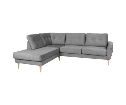 Nurgadiivan HEIVI VN 250x200/90xH90cm, hall samet