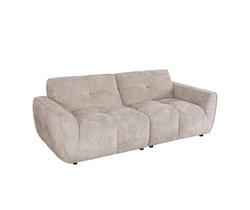 Diivan DAMALI 2-kohaline 194x96xH81cm, helepruun