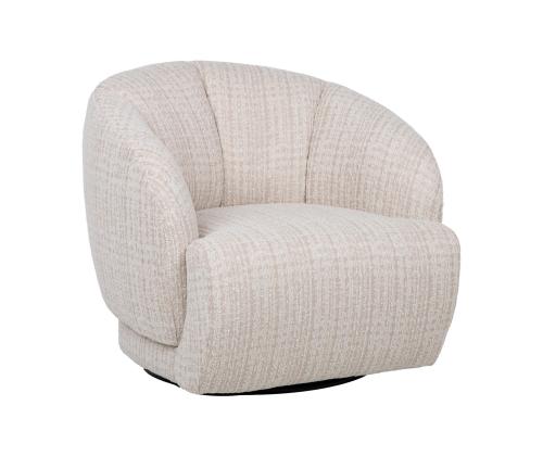 Tugitool FREESIA pöörlev 88x85xH76cm, kaeravalge