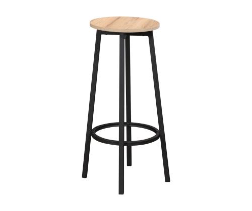 Baaripukk HANNES 38x38xH70cm, rustik melamiin