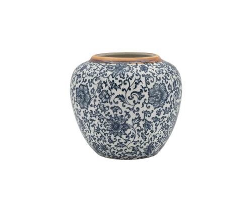 Vaas TITAN STONE D20xH18cm, sinine lill