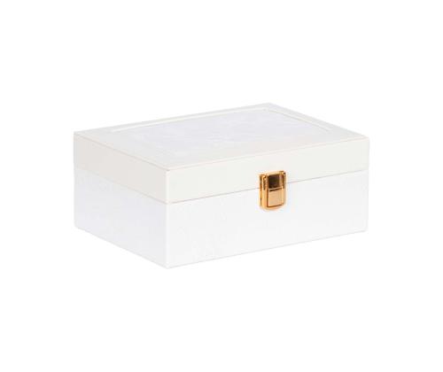 Ehtekarp SEZANE 20x14x8.5cm, valge