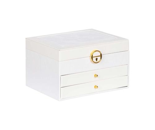 Ehtekarp SEZANE 23x17x13.5cm, valge