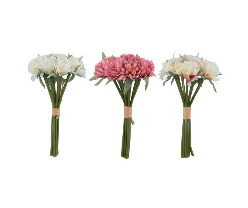 Kunstlill FLOWERLY H20cm 9tk kevadlill kimbus, mix