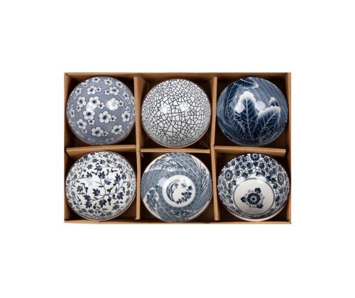 Komplekt SOMETSUKE 6-kaussi sinine