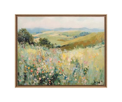 Seinapilt raamiga 80x100cm, lilleaas