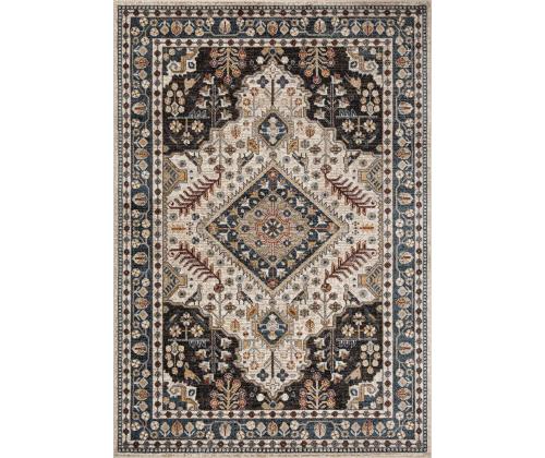 Vaip DARLY-4, 133x190cm, sinine/beež