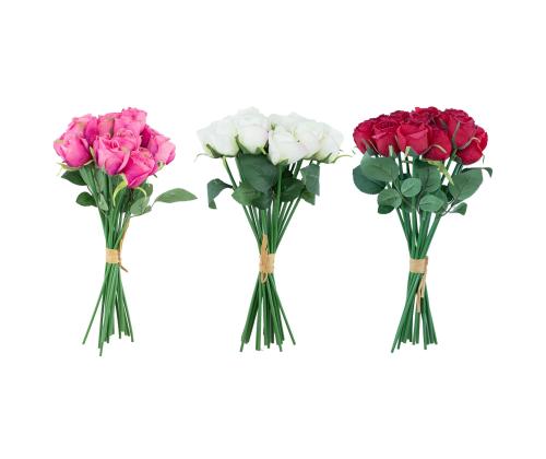 Kunstlill FLOWERLY 18tk roosid kimbus, mix