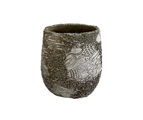 Lillepott SUNNY CORAL D24xH29.5cm, beež