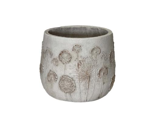 Lillepott SUNNY FLORE D23.5xH21cm, valge