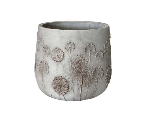 Lillepott SUNNY FLORE D34xH31cm, valge