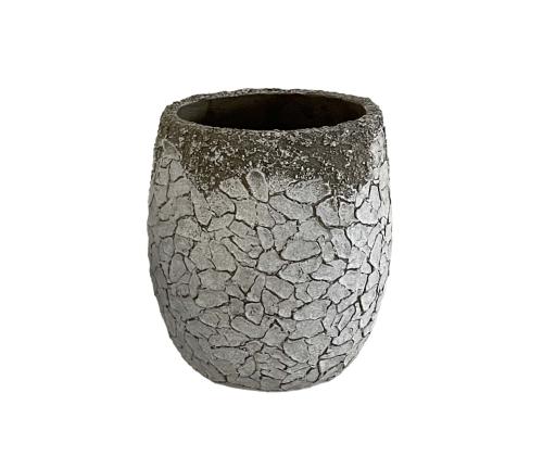 Lillepott SUNNY DESERT D24xH29cm, valge