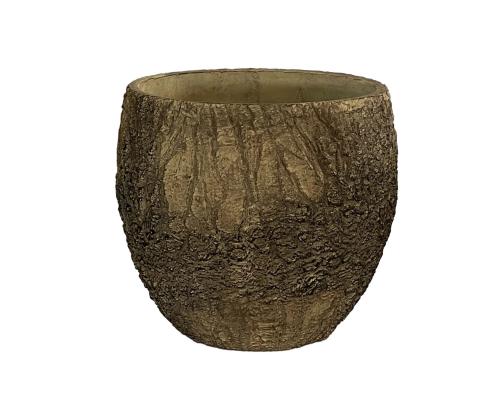 Lillepott SUNNY OAK D37xH32cm, pruun