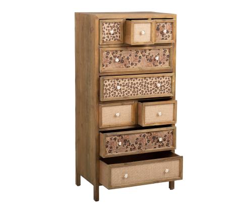 Kummut ZARA 60x36xH121cm, pruun