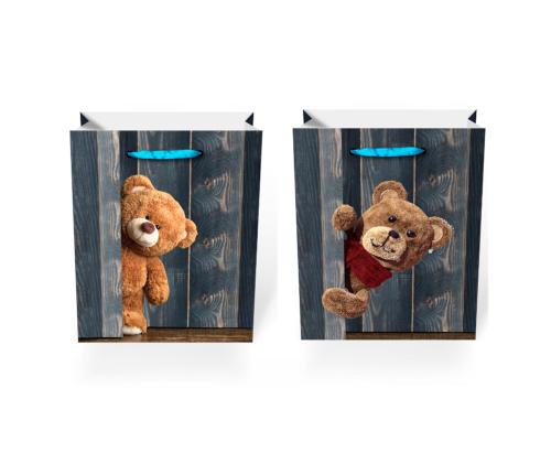 Kinkekott TEDDY BEAR XL, 40x56x18cm, mix