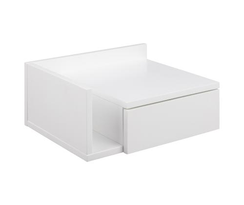 Öökapp ASHLAN 40x32xH16,5cm, valge