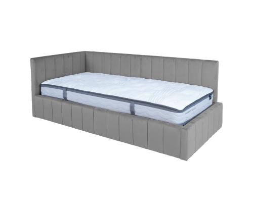Voodi JASPER 90x200cm, madratsiga HARMONY DUO, hall