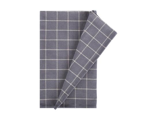 Laudlina LINEN 136x136cm, hall ruut, 100% linane, kangas 120