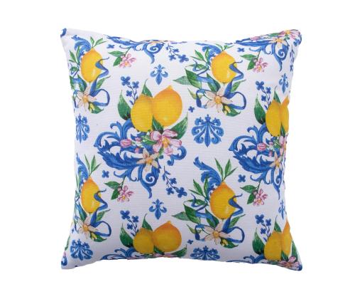 Padi LONETA 45x45cm, lukuga, sidruniõis, 50% puuvill, 50% polüester, kangas 122