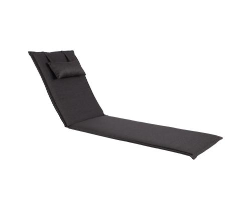 Lamamistooli kate WICKER 55x195x3cm, tumehall,  kangas 594, 100% polüester