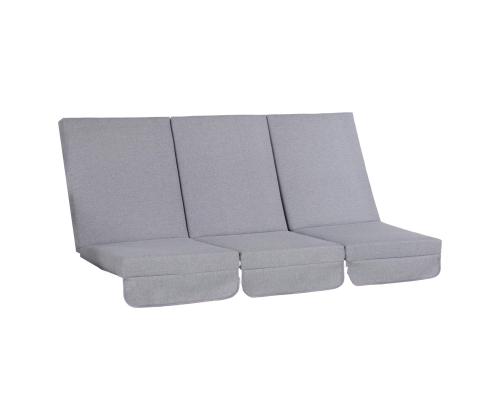 Kiigepadjad MONTREAL 114x52x9cm, hall, kangas 468, 100% polüester