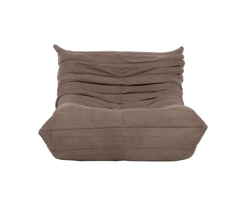 Puhketool FIONA 100x102xH65cm, helepruun