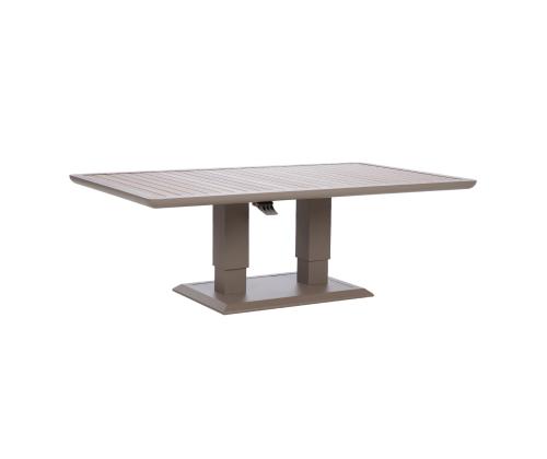 Laud MARENDA 150x90xH52-75cm, hallikasbeež