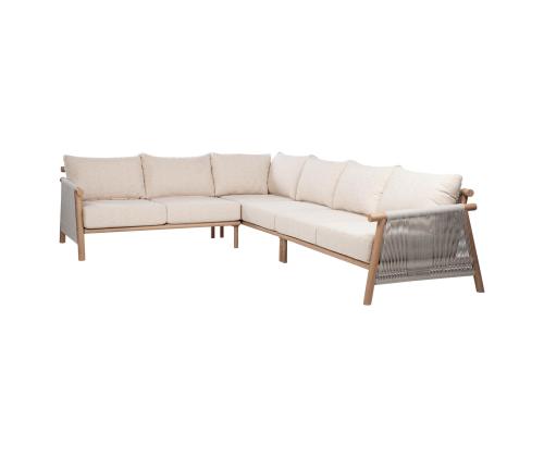 Nurgadiivan DIANA 286x218xH70/78cm, beige