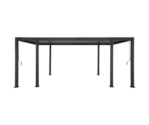 Varikatus MIRADOR-111 lamellseintega 3x6m, tumehall