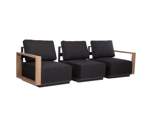 Diivanimoodul FULLER 68x89xH70,5cm, tumehall