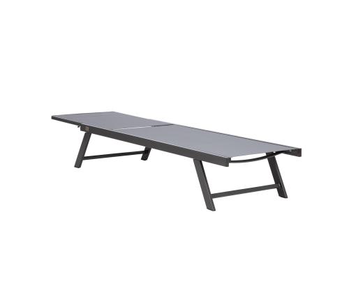 Lamamistool ARIO 59,5x190xH32-96cm, tumehall