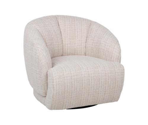 Tugitool FREESIA pöörlev 88x85xH76cm, kaeravalge