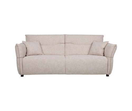 Diivan CALLA 3-kohaline 220x100xH92cm, kaeravalge