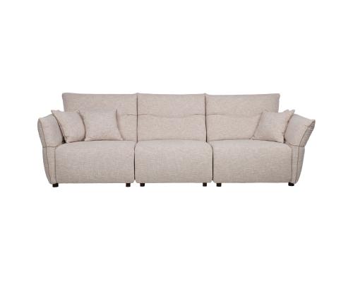 Diivan CALLA 4-kohaline 284x100xH92cm, kaeravalge