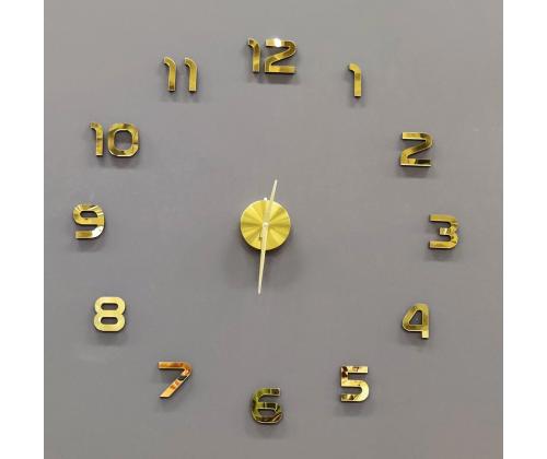 Seinakell DIY kleebitav, kuldne