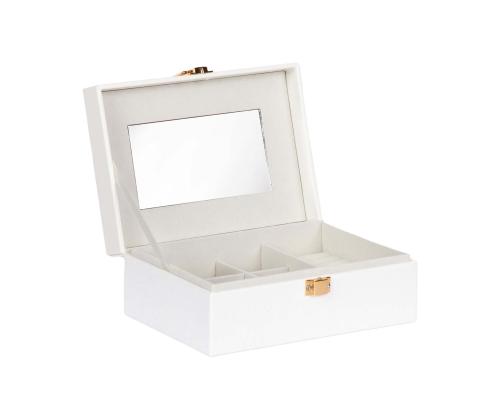 Ehtekarp SEZANE 20x14x8.5cm, valge