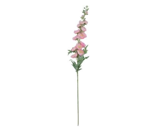 Kunstlill FLOWERLY H90cm tokkroos "Alcea Double", mix