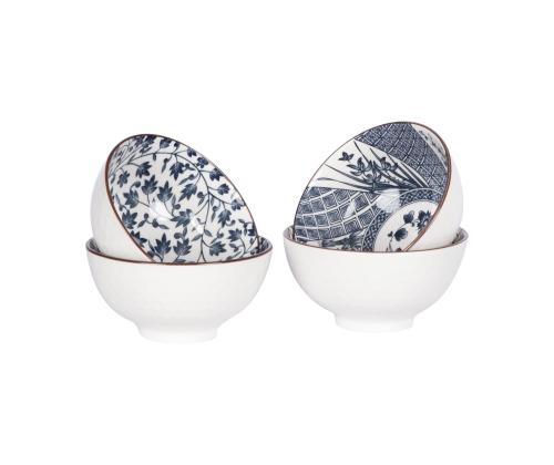 Komplekt SOMETSUKE 4-kaussi, sinine mix