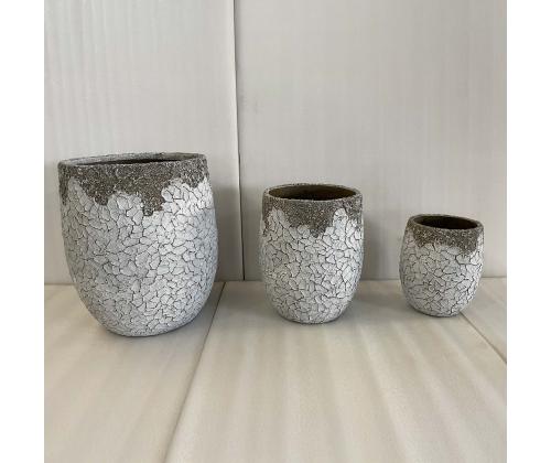 Lillepott SUNNY DESERT D44xH50cm, valge